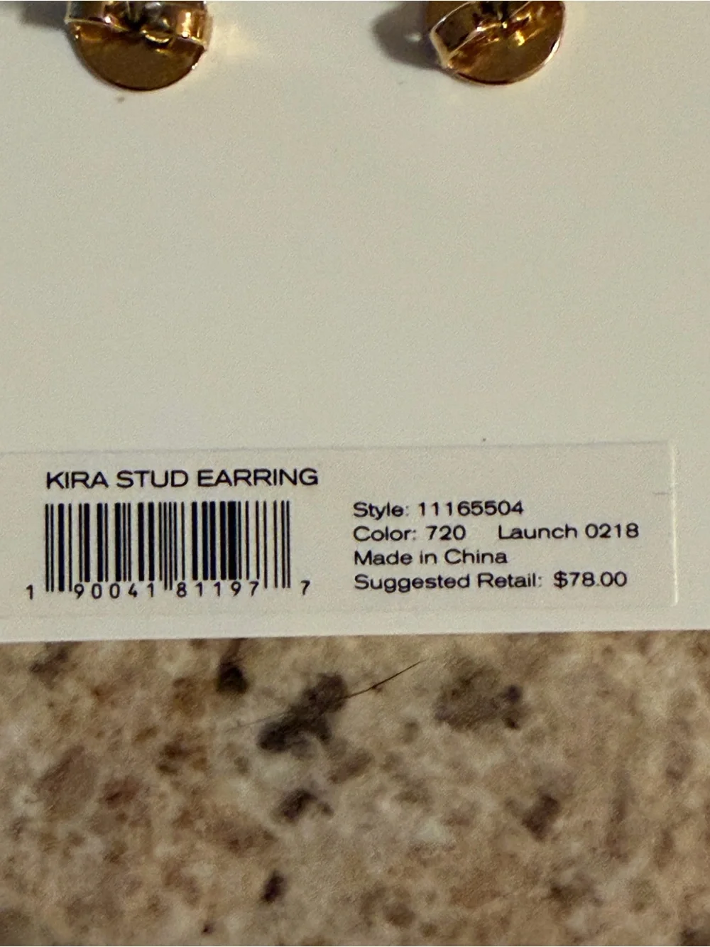 Tory Burch Kira stud earrings